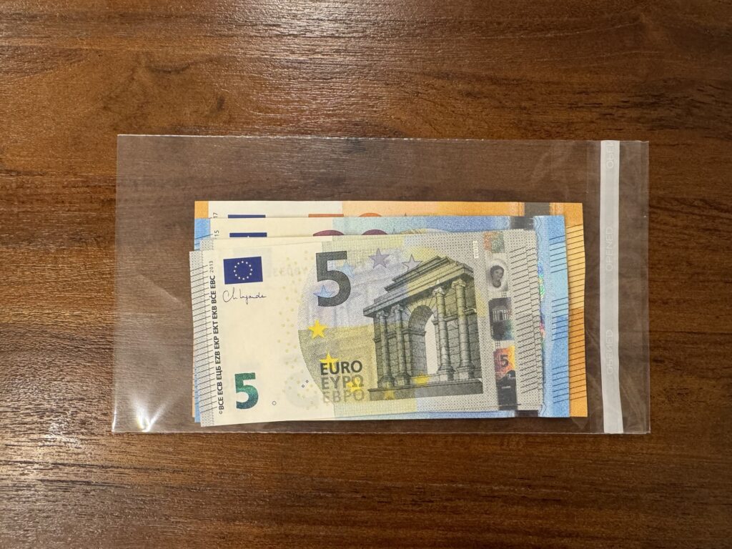 お金(ユーロ)の写真